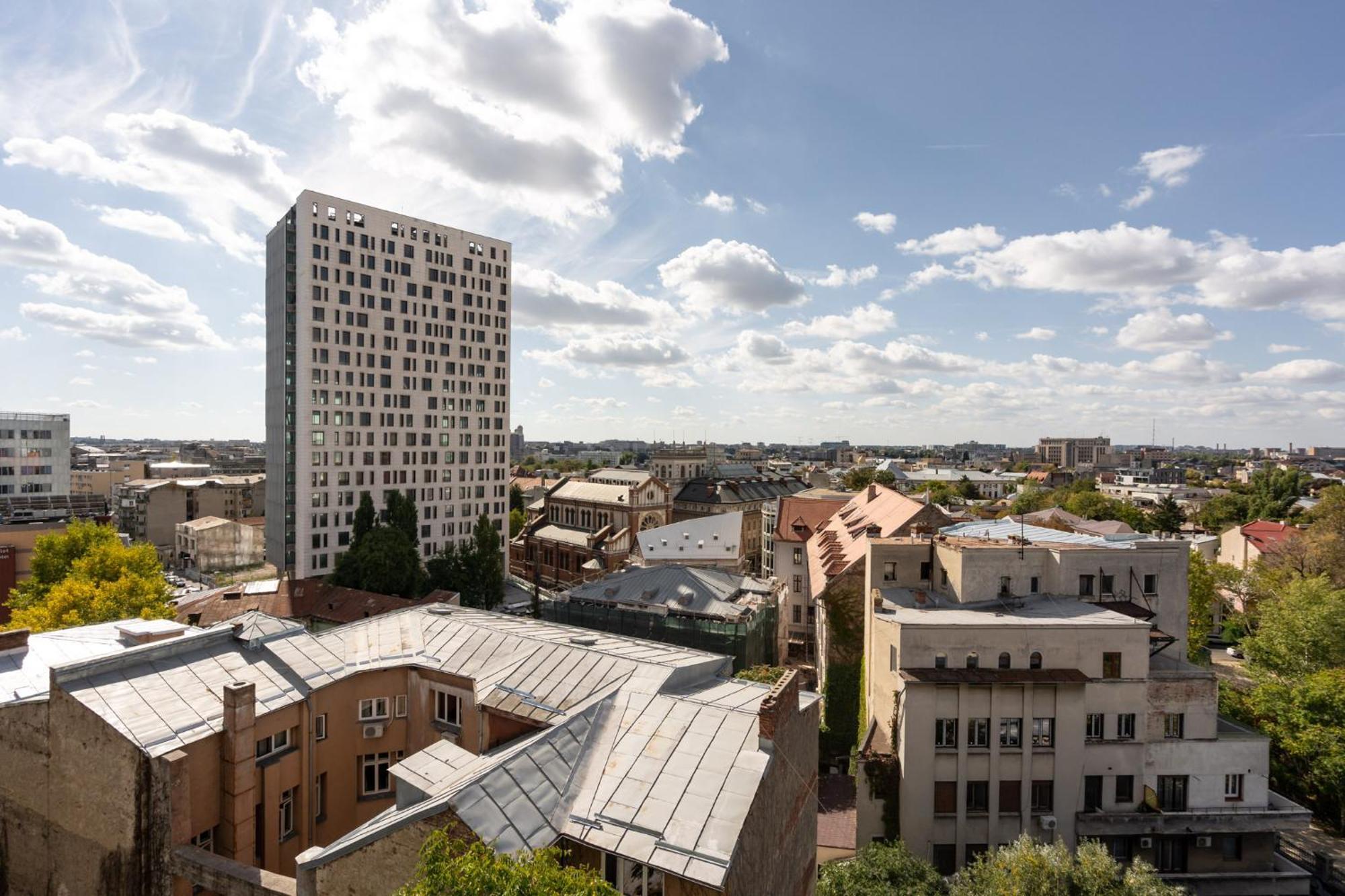 בוקרשט Sunset - Luxury Studio On Calea Victoriei מראה חיצוני תמונה